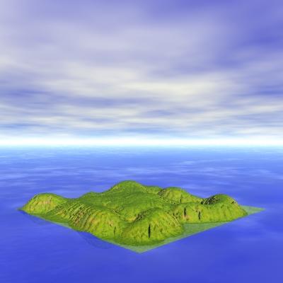 ws free terrain 003 - bryce obp / 3ds / obj format