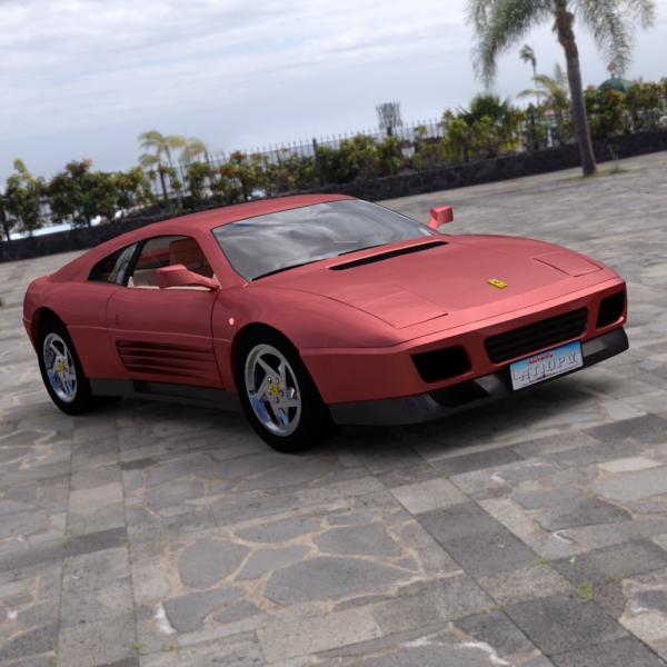 Ferrari 348T (for DAZ Studio)