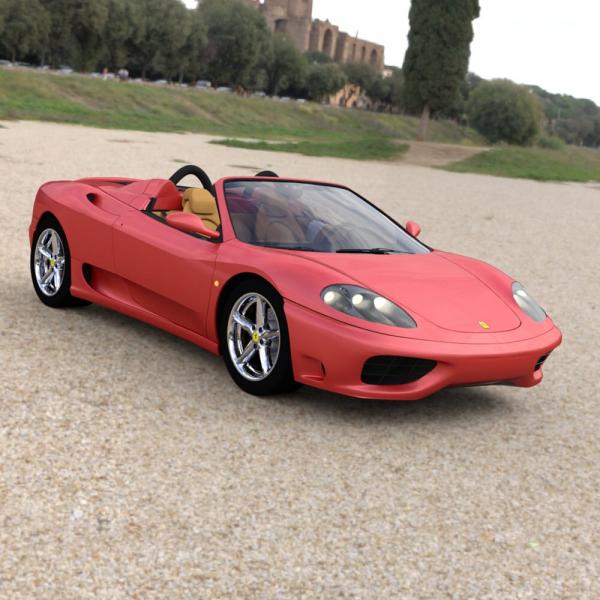 Ferrari 360 Spider 2000 (for DAZ Studio)