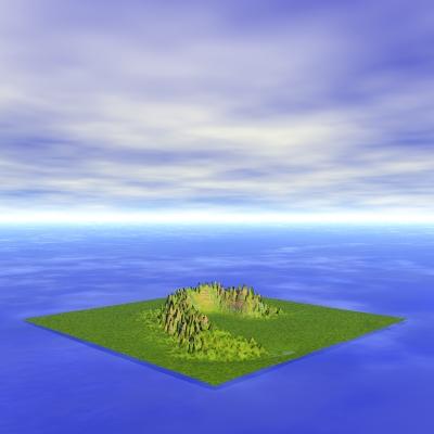 ws free terrain 006 - bryce obp / 3ds / obj format