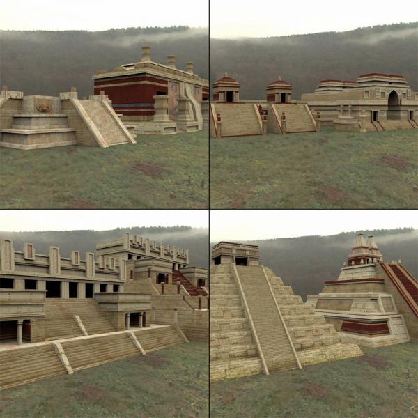 Mayan City: Set (for DAZ Studio)