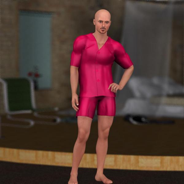 Pajamas (M4) (for Poser)