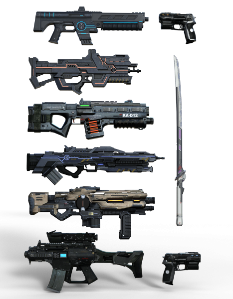 Scifi Weapons