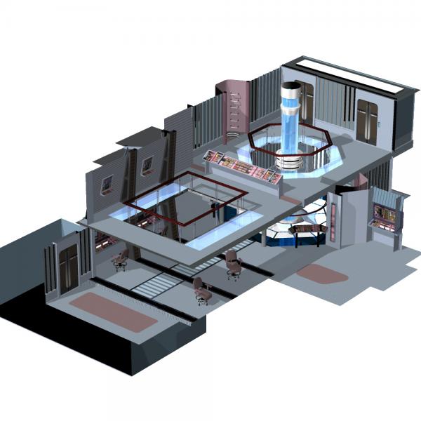 Starship Engineering Room 3 (for Poser)