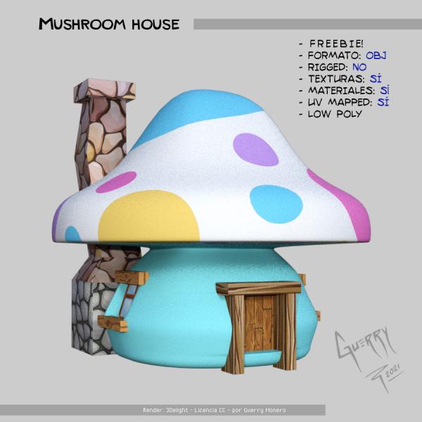 Mushroom house