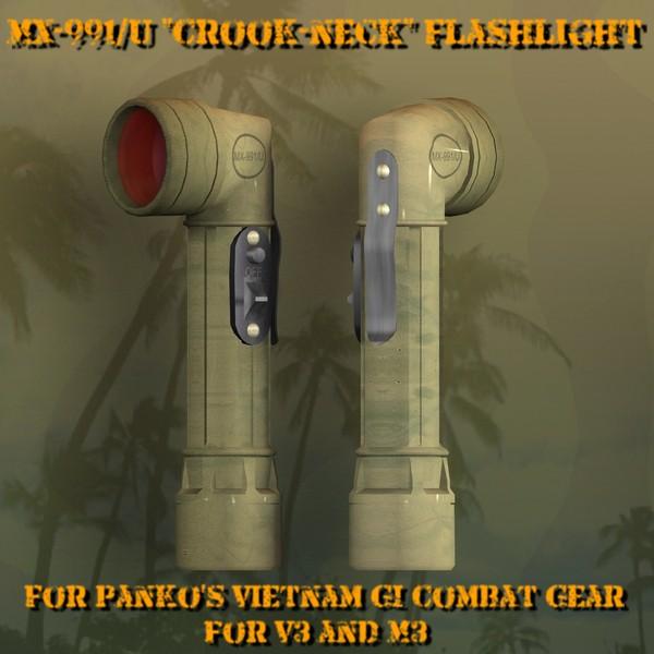 MX-991/U Crook-Neck Flashlight