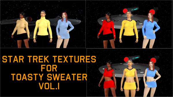 Star Trek Textures for Toasty Sweater Vol. I