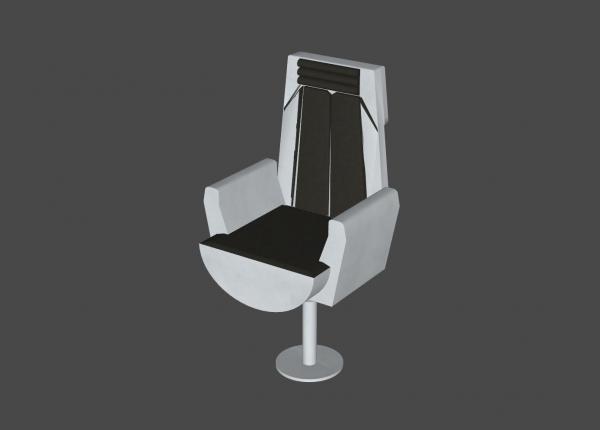 Digital Explorations Brahe Shuttle chair (OBJ)