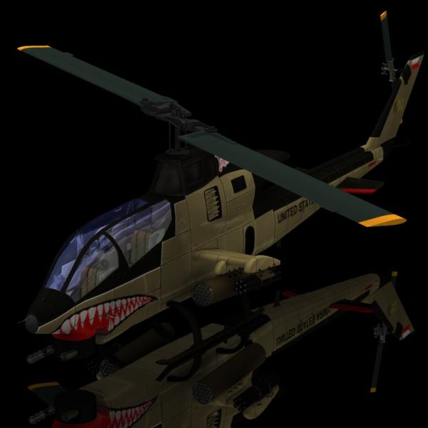 AH-1 Cobra Helicopter (for Poser)