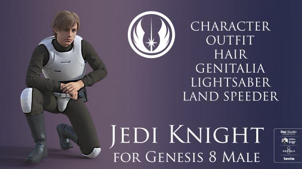 Jedi Knight for for Genesis 8 Male