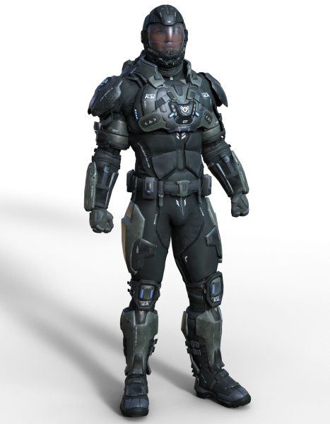 Star Citizen Armor for G8 Update 1 - DAZ Studio - ShareCG