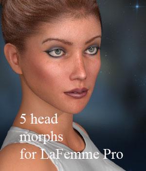 5 free Morph Dials for La Femme's Head