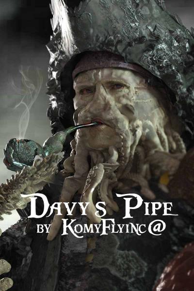 Daz Studio Davy Jones Pipe