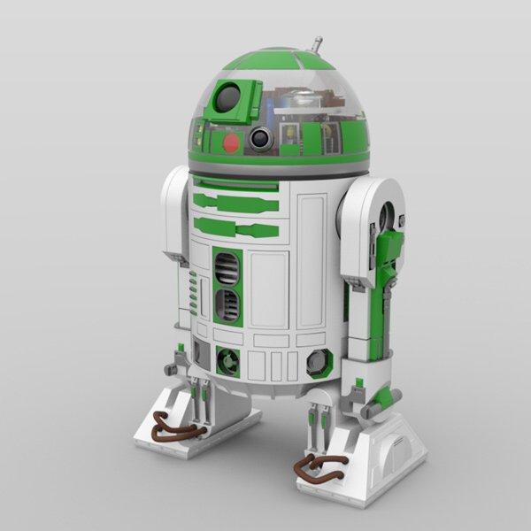 R3 Astromech Droids (for DAZ Studio)