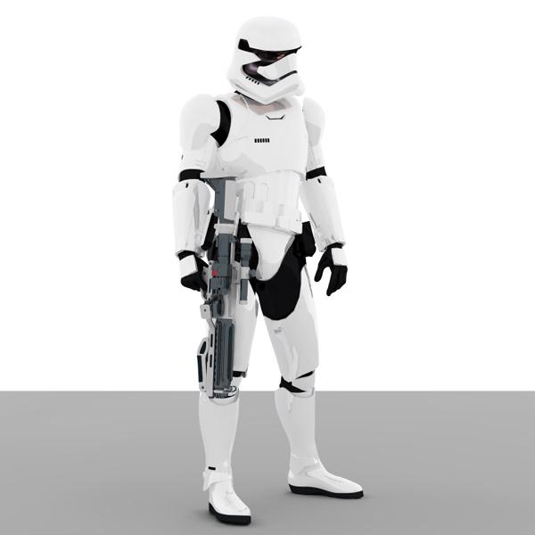 First Order Stormtrooper Armor (M4)