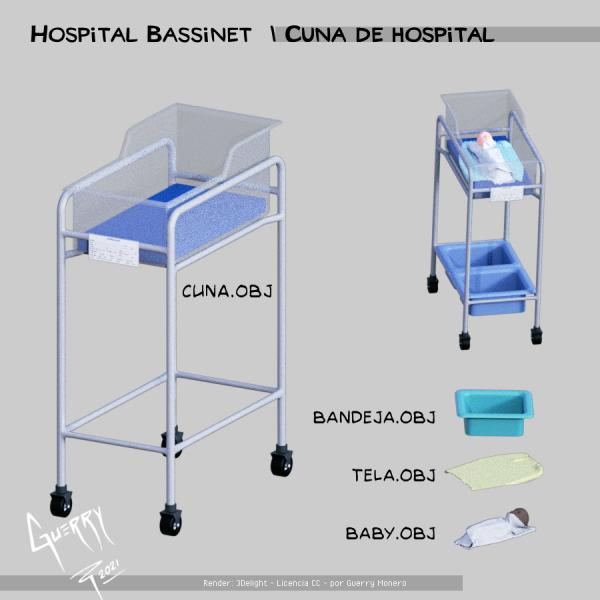 Hospital Bassinet - Cuna recien nacido