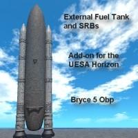 External Fuel Tank and SRB's