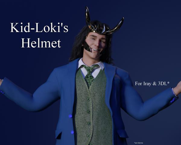 Kid Loki&#039;s Helmet