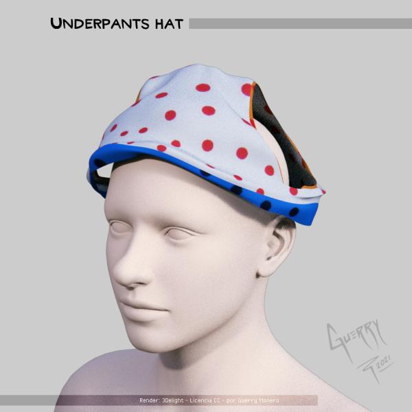 Underpants hat