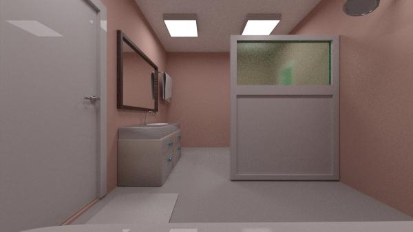 [LIGHTWEIGHT-UNTEXTURED] - Bathroom movie set