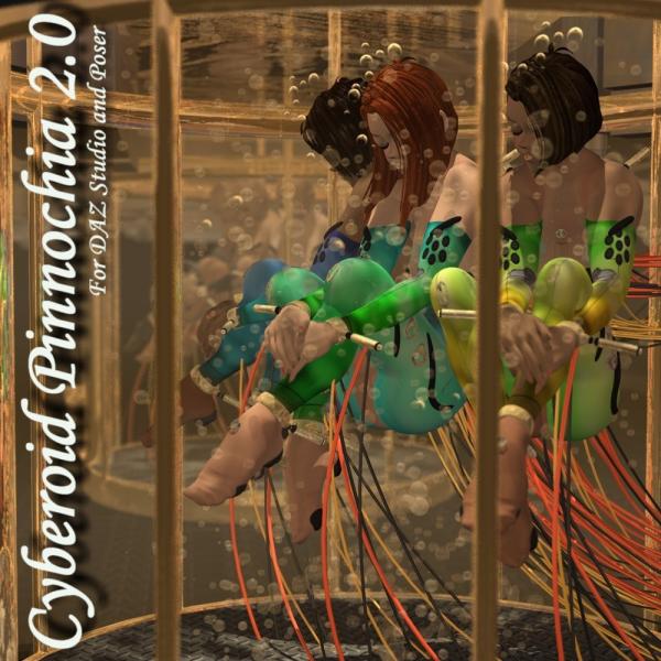 Cyberoid Pinnochia 2.0 for DAZ Studio and Poser