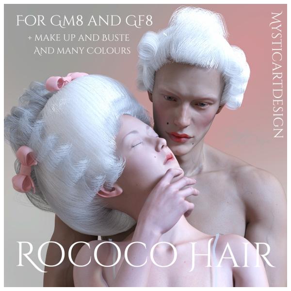 Rococo Hair for GM8 and GF8