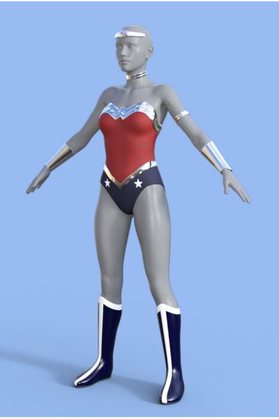 My Interpretation of WW New 52 Costume for G8F