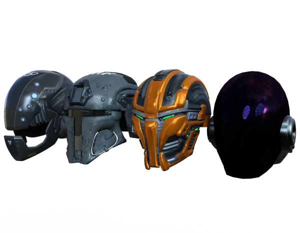 Scifi Helmets