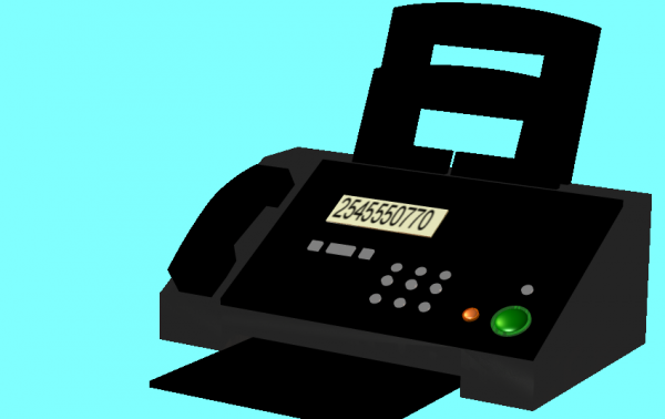 Fax Machine 2 (Repaired to render better)