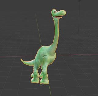 Arlo The Good dinosaur 3d models blender obj