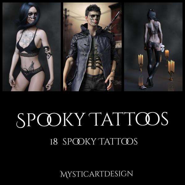 Spooky Tattos for GF8