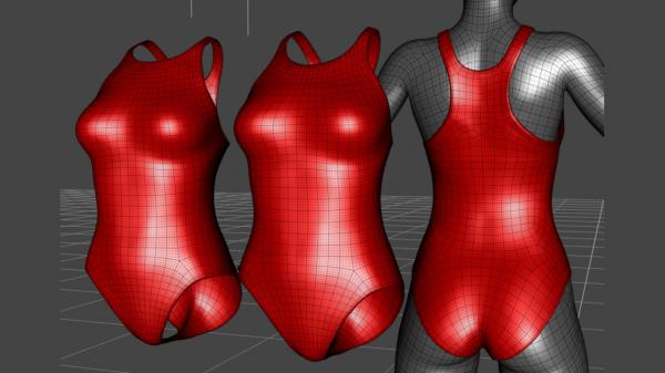 Sport Swimsuit Set C1 for Genesis 8 Female