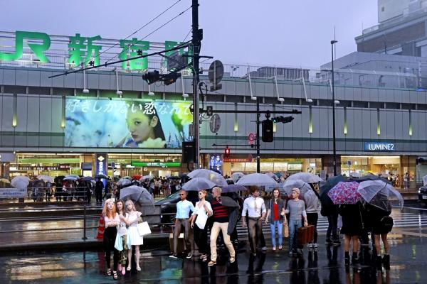 JAPON 1 NOCTURNE BILLBOARDS