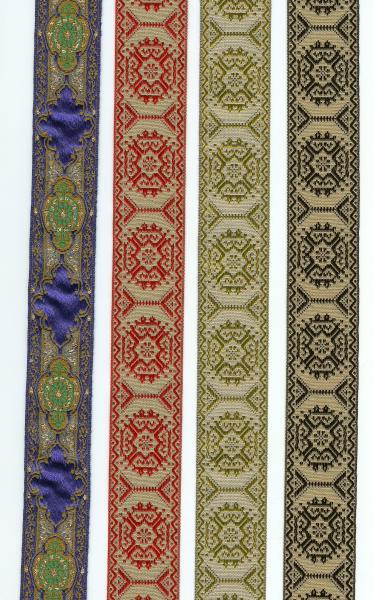 vintage colorful trim for clothes