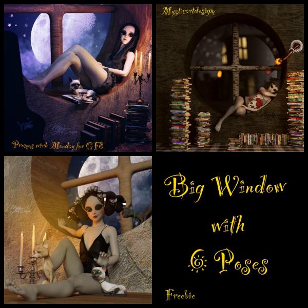 Big Window and 6 Poses