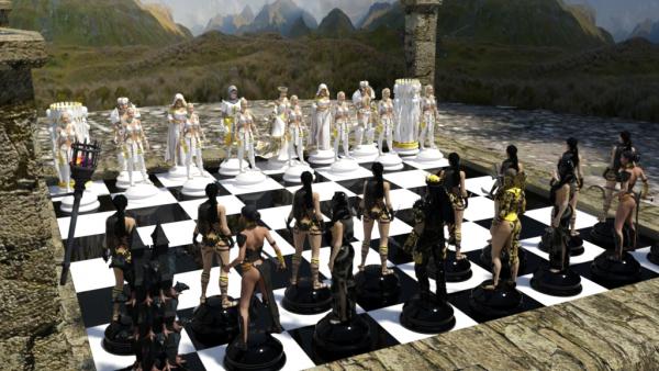 Second Life Marketplace - Chess - Fully Playable Mesh Tournament