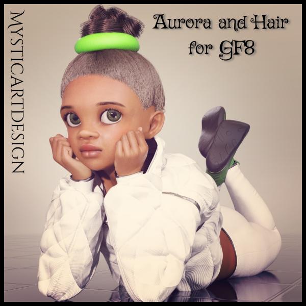 Aurora and Hair for GF8