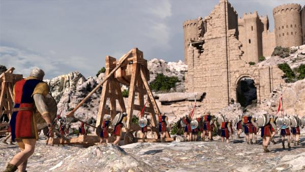 Medieval Castle Siege for DAZ