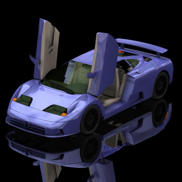 Bugatti EB 110 (for Poser)