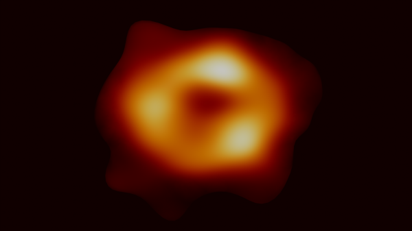 Sagittarius A* &quot;without interstellar scattering&quot;