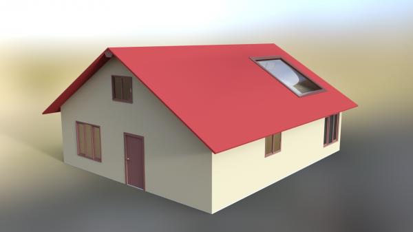 [LIGHTWEIGHT-UNTEXTURED] - Unfurnished House