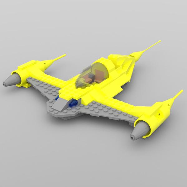 Brick N1 Starfighter (for DAZ Studio)