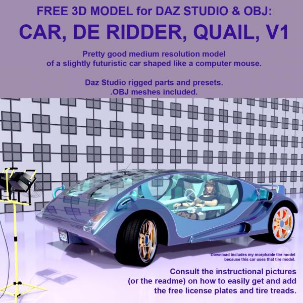 Car, De Ridder, Quail, V1