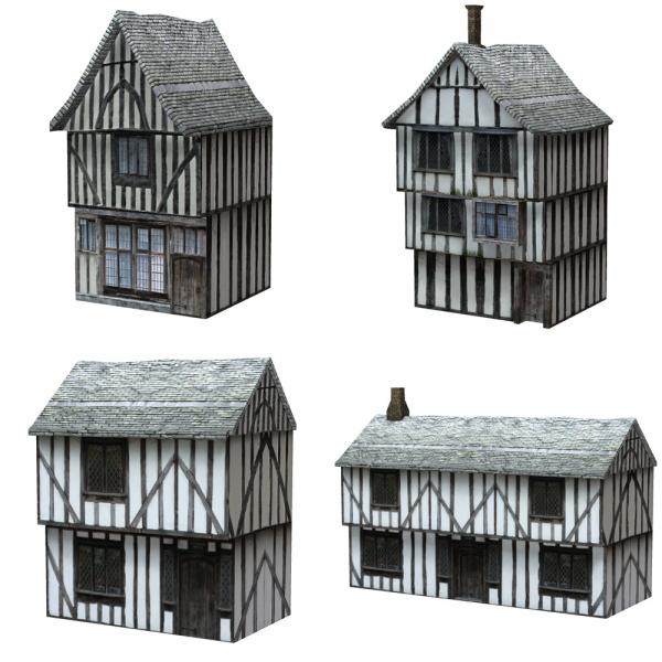 Low Polygon Medieval Buildings 1 (for Poser)