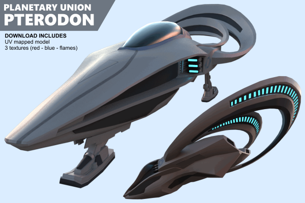 Orville Pterodon Pteradon spaceship fighter