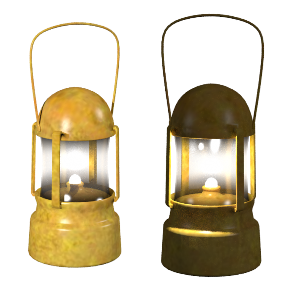 Hand Lantern (.obj)