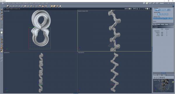 Carrara braid segment