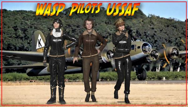 WASP, Fly-Girls, USSAF bomber girls for victoria 3