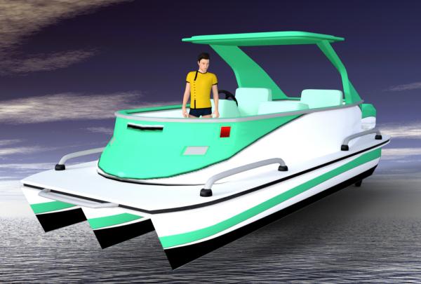 Pontoon Boat 02