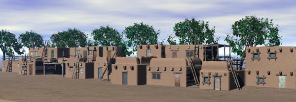 Adobe Houses Update (3 houses more)